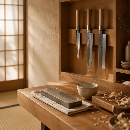 L’art du couteau haut de gamme japonais pour passionnés exigeants