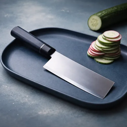 Le couteau japonais pour légumes précis : l’élégance du Nakiri en cuisine