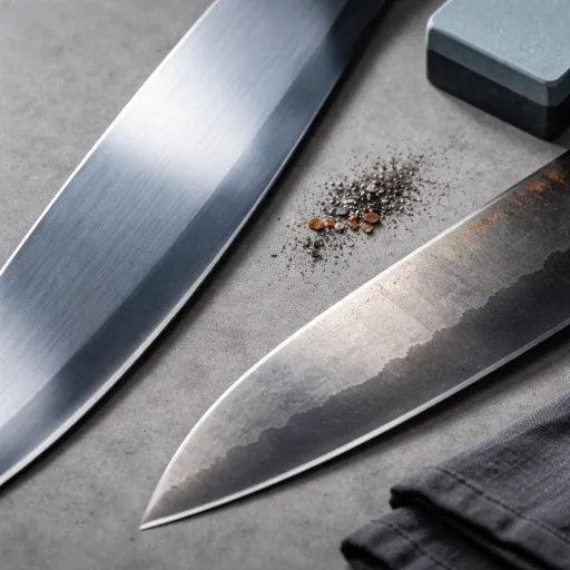 Couteaux japonais inox ou carbone : comment choisir l’acier idéal pour votre cuisine d’exception