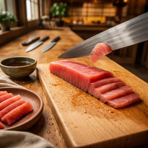 Quel est le meilleur couteau japonais pour poisson cru pour une découpe d’exception ?