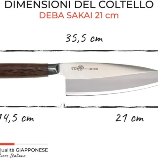 Test Japan Knives DEBA SAKAI 21 cm : un vrai couteau à poisson qui ne rigole pas