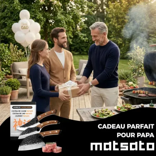 Test Matsato Set de Couteaux de Cuisine Professionnel : trois lames qui font le job sans ruiner le budget