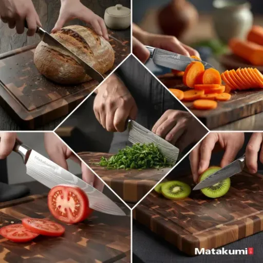 Test Matakumi couteau cuisine japonais inspiré : un set 5 pièces qui coupe vraiment, sans ruiner le budget