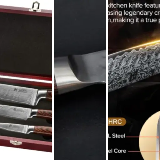 Notre sélection des 3 meilleurs couteau santoku damas (juin 2026)