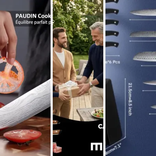 Notre sélection des 4 meilleurs set couteaux cuisine professionnel (juin 2026)