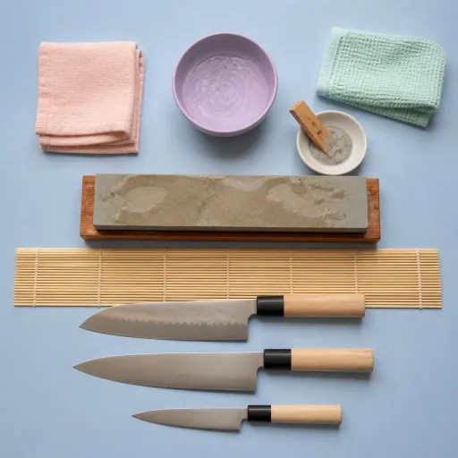 Affûtage couteau sur pierre : le rituel précis des couteaux japonais à la maison