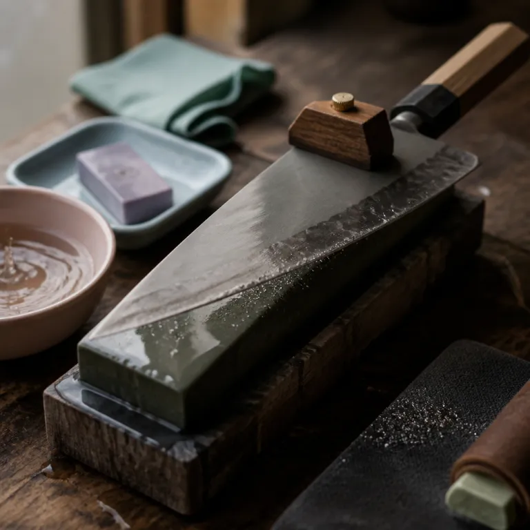 Affûteur de couteau : l’art d’aiguiser les couteaux japonais comme un chef