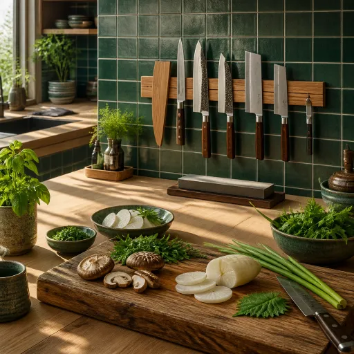Quel set de couteaux de cuisine japonais choisir pour une cuisine quotidienne d’exception