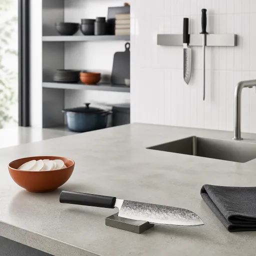 Santoku couteau : l’allié japonais des cuisines d’exception