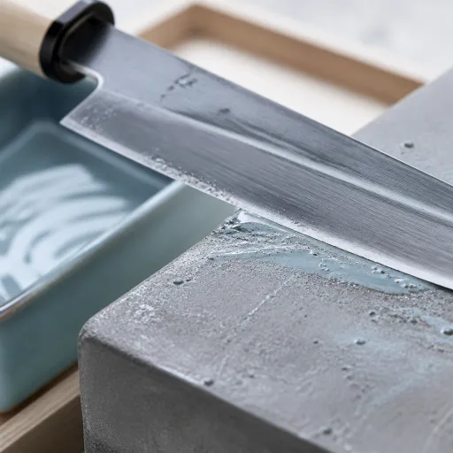 Comment aiguiser un couteau japonais sur pierre pour un tranchant d’exception