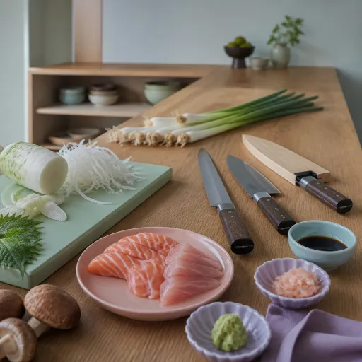 Couteaux de chef japonais : l’élégance tranchante au service de la cuisine