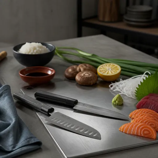 Pourquoi une planche à découper en inox sublime vos couteaux japonais et votre cuisine d’exception