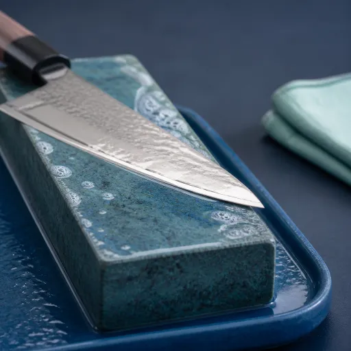 Comment aiguiser un couteau à la pierre pour un tranchant de chef