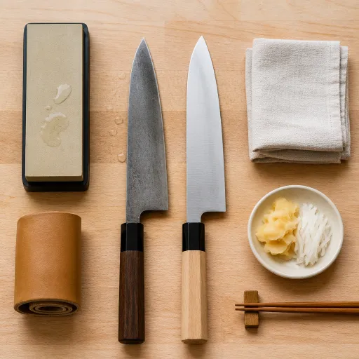 Acier carbone ou acier inox : le vrai arbitrage pour un couteau japonais au quotidien